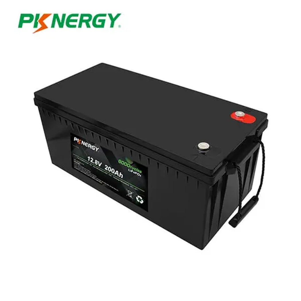 1Pack 12V 200Ah LiFePO4 Lithium Battery 2000Cycles for Solar Panel