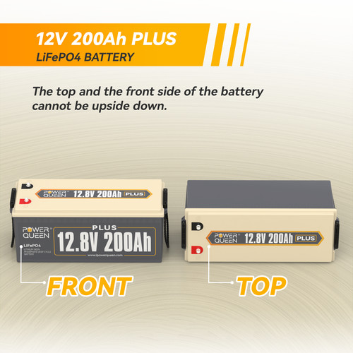 12V 50Ah 100Ah 200Ah Lithium Battery Deep Cycle LiFePO4 for Solar RV Off-grid