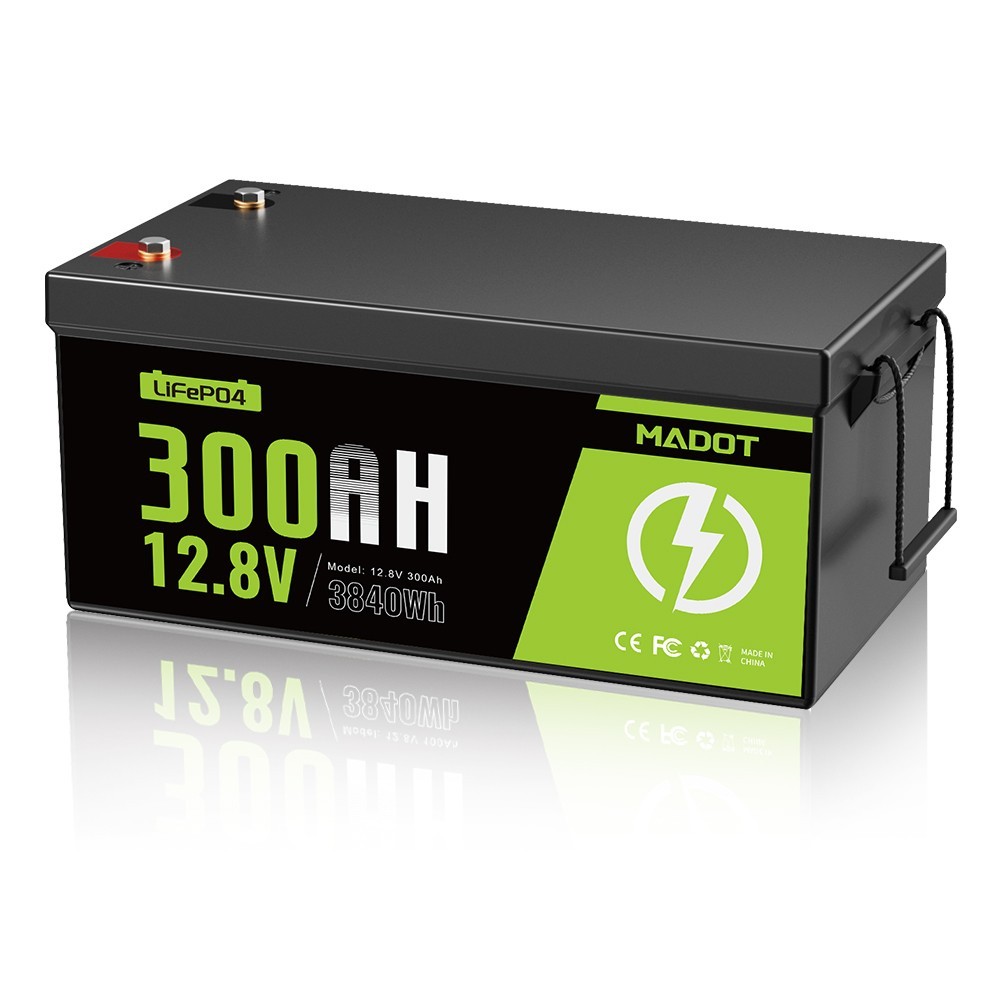 12V 100Ah 200Ah 300Ah LiFePO4 Lithium Battery BMS for RV Solar Trolling Motor