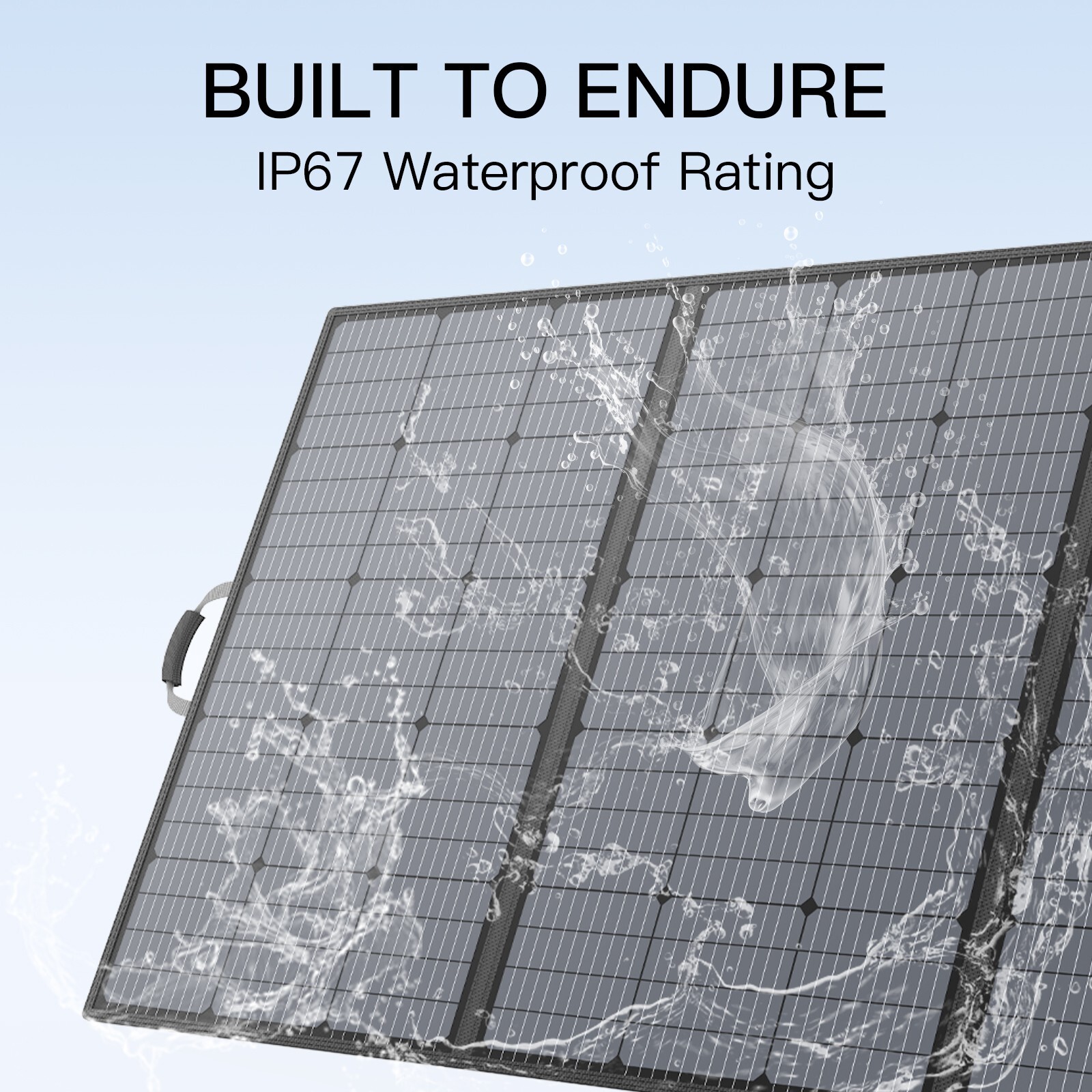MHPOWOS High Efficiency 110W 220W 400W 440W Portable Foldable Solar Panel Kits
