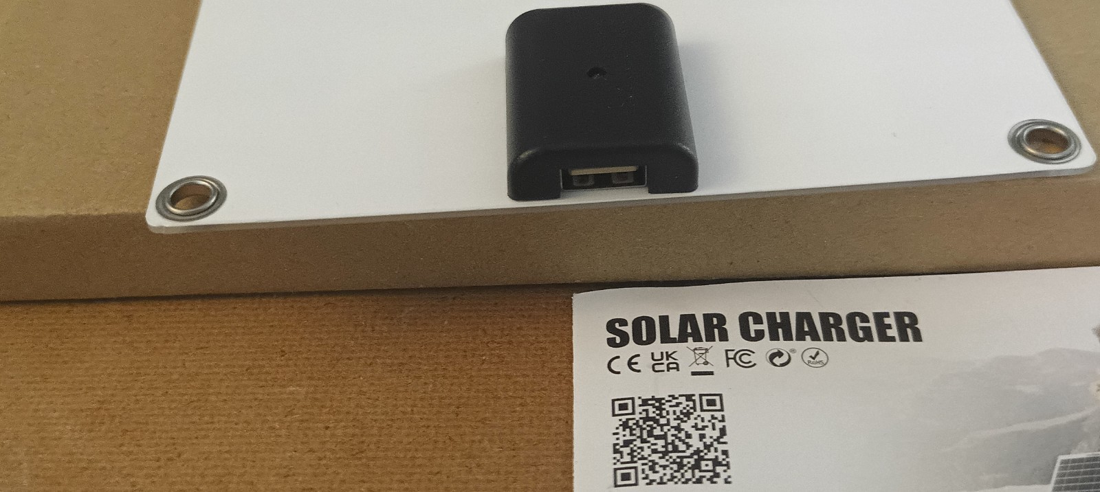 Portable Solar Charger Panel USB Outdoor Camping Hiking Emergency Power Bank Cha