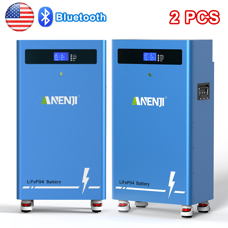 32KWh 16KWh*2 314Ah 51.2V LiFePO4 Li-ion Battery 48V Home Storage Solar Boat BMS