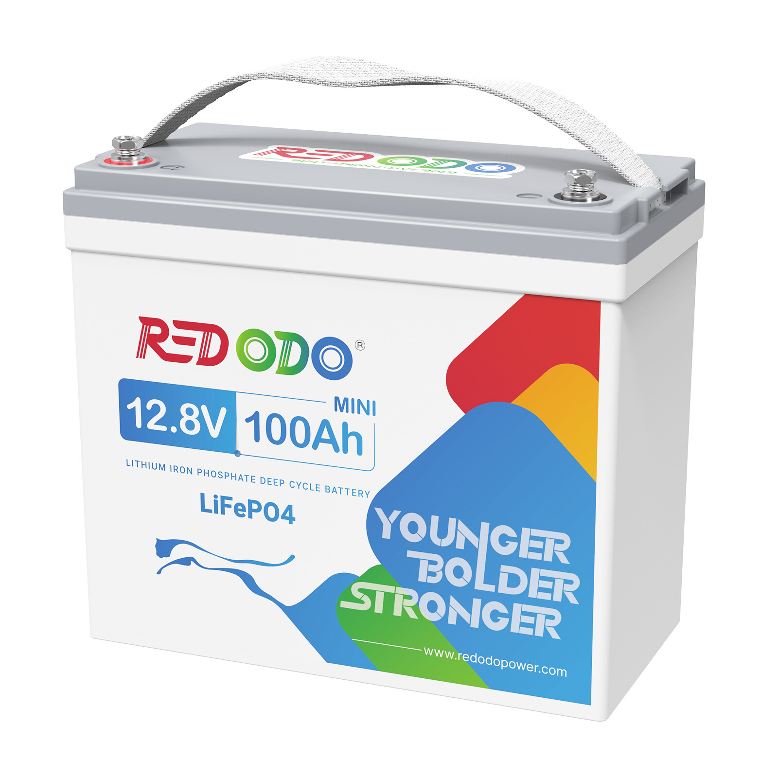 Redodo 12V 50Ah 100Ah 200Ah Deep Cycle Lithium Battery LiFePO4 for RV Off-grid