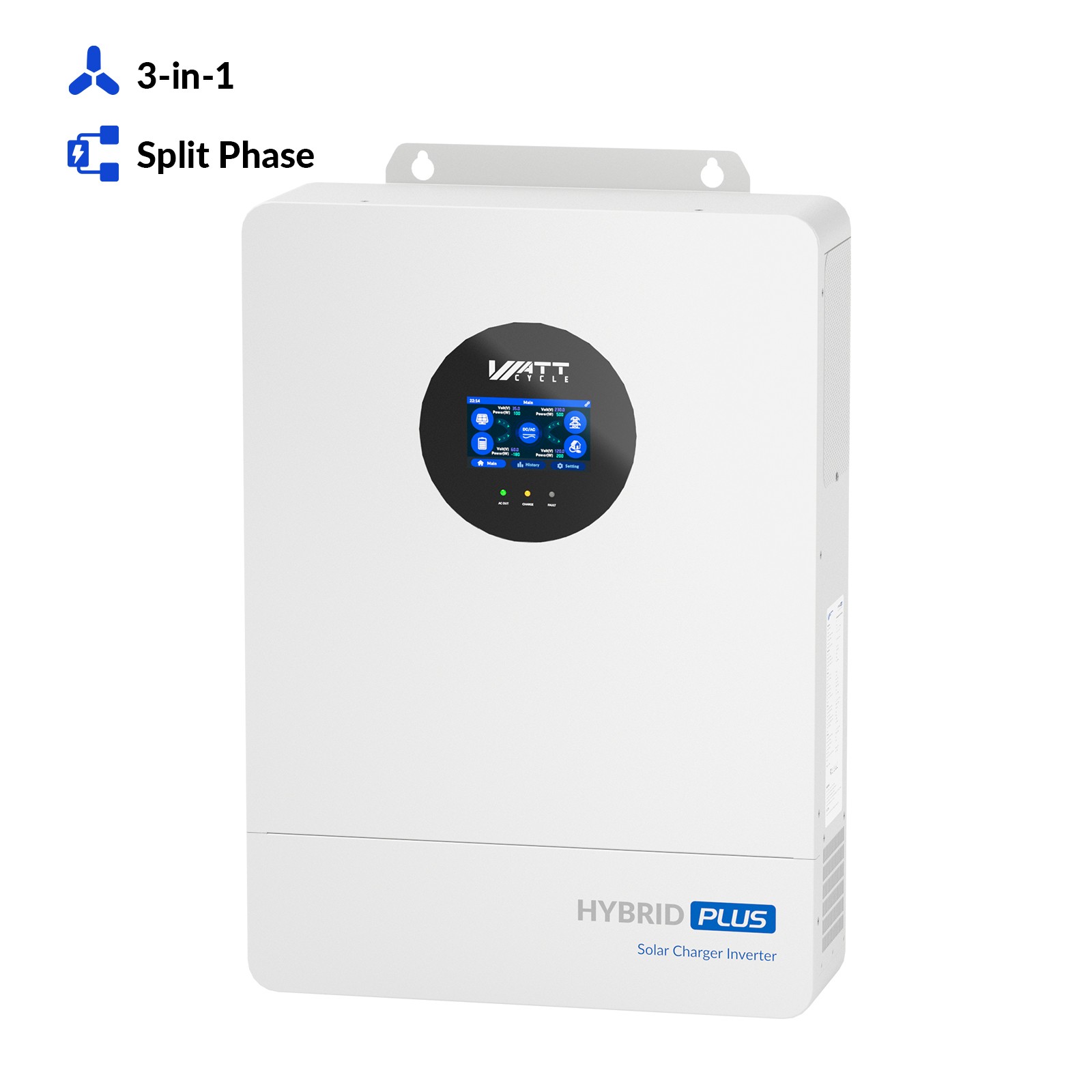 48V 314AH LiFePO4 Battery +12KW 48V Solar Inverter Split Phase for Home Backup