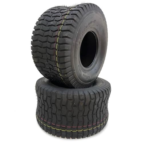 20×10-8 (2-Pack) Lawn Mower Turf Tires, V2 Tread Pattern, 4-Ply 20X10-8