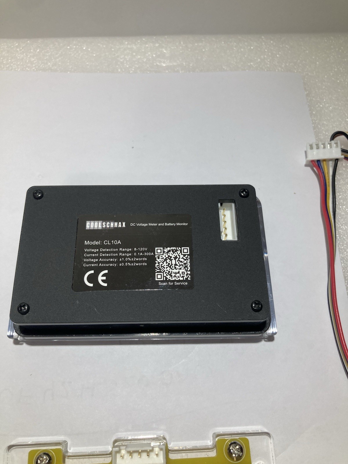Battery Monitor with Shunt 300A Battery Monitor for RV, Motorcycle,