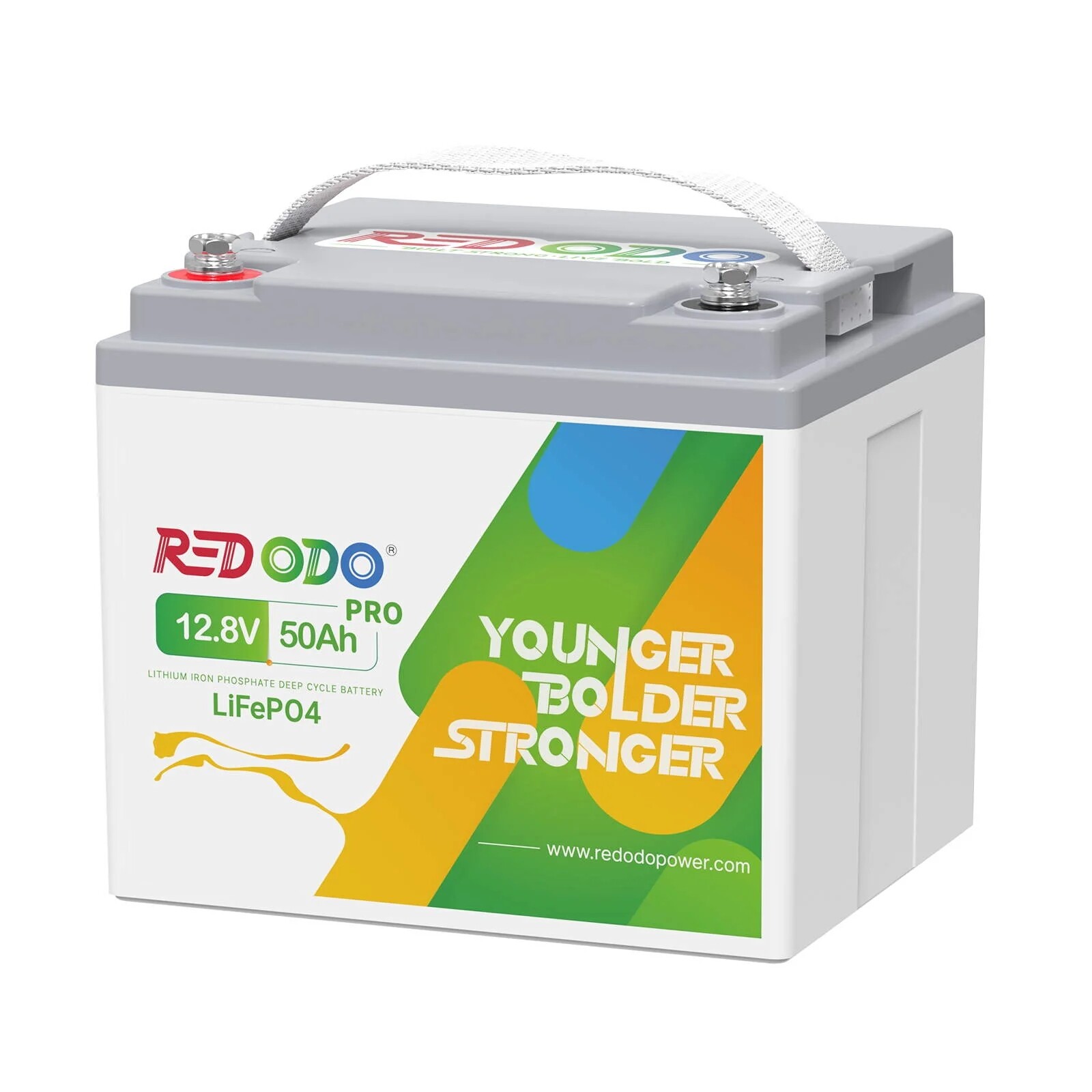 Redodo 12V 50Ah LiFePO4 Lithium Battery Deep Cycles for Trolling Motor RV
