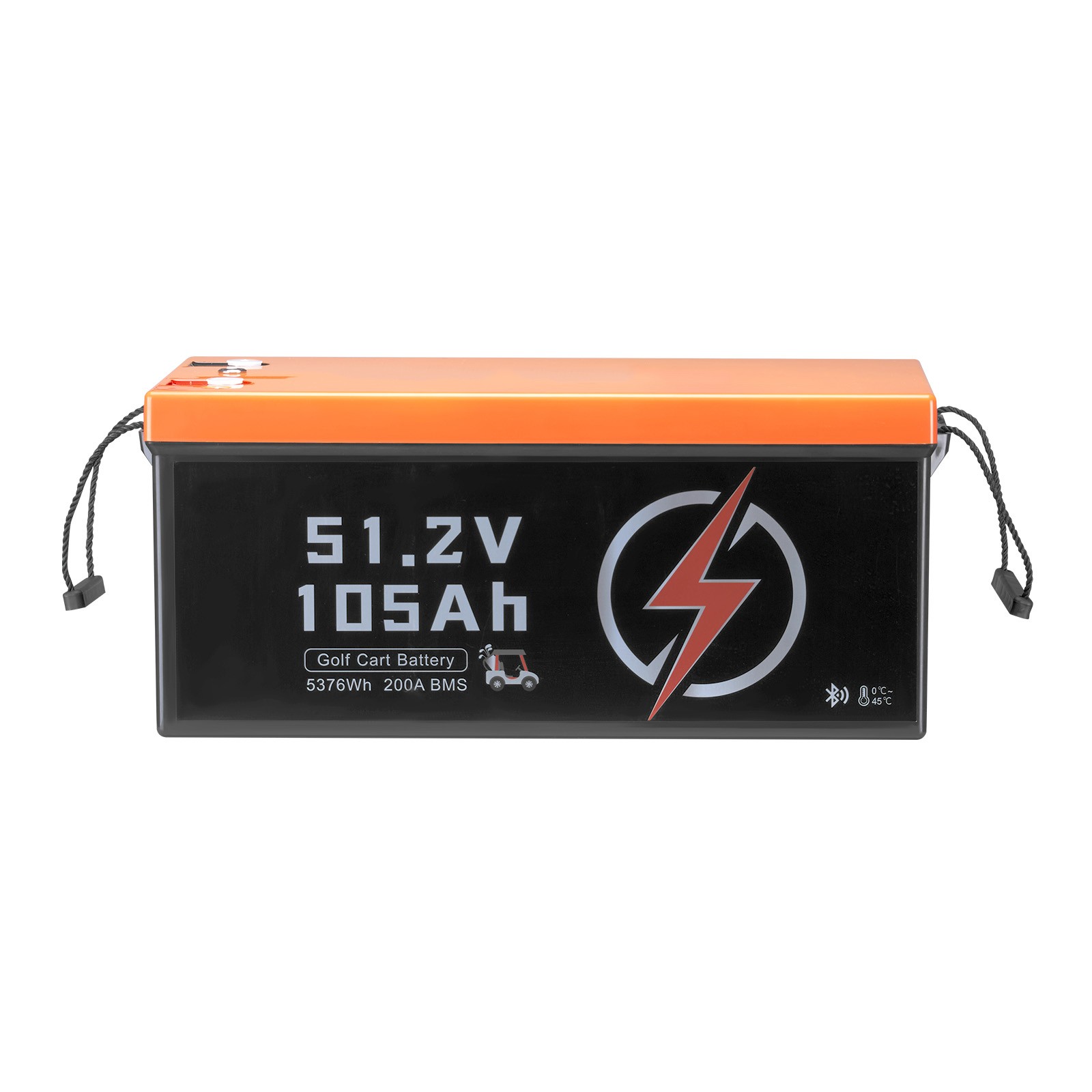 Uimoso 36/48V 105Ah Lithium Battery for Golf Cart with 20A Charger & LCD Display