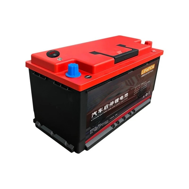 12V LiFePO4 Battery Start Stop Car Battery with Bluetooth APP Control AGM Replac