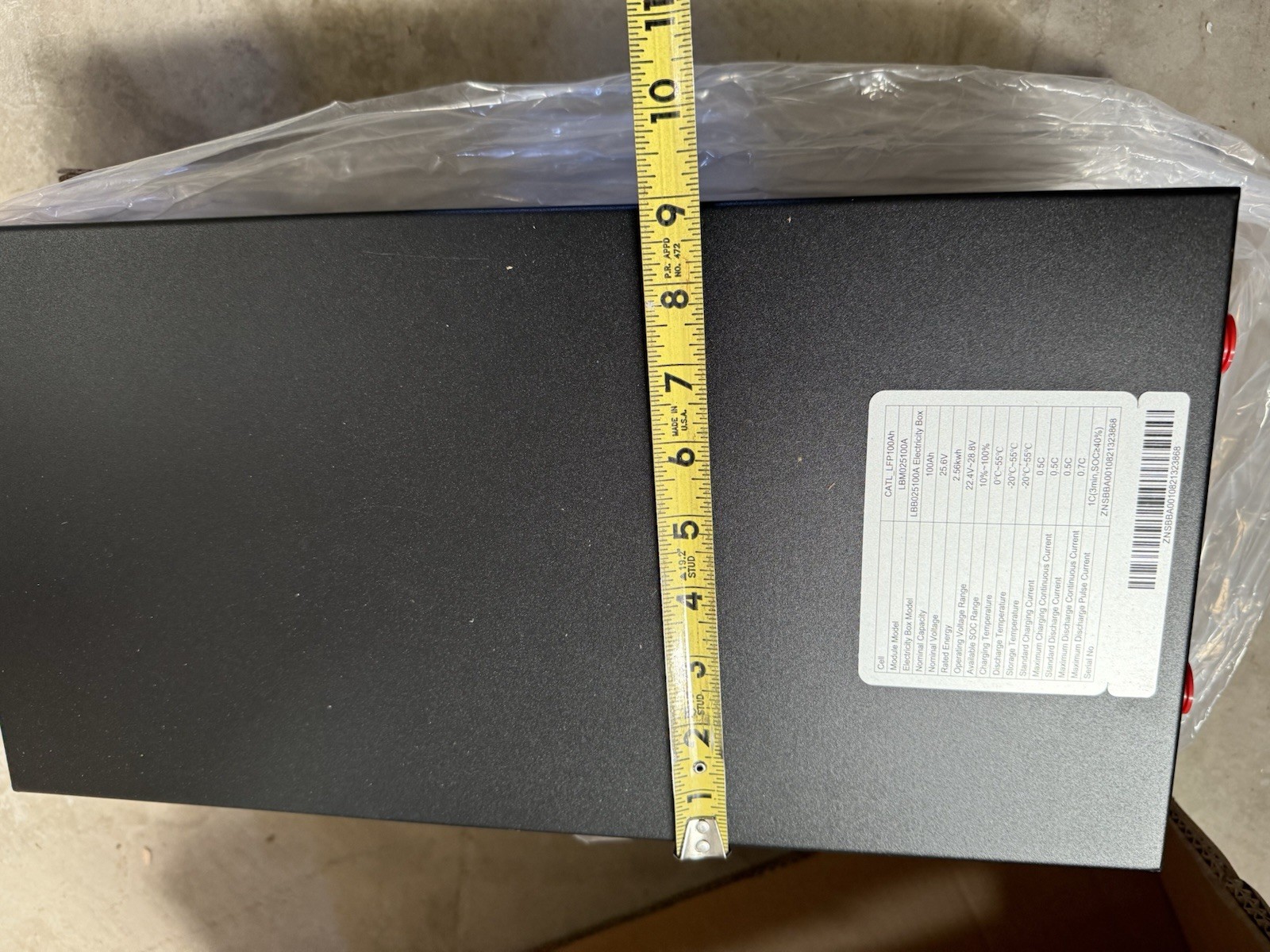 Kohler Power System 100Ah 200Ah 25.6V LFP Battery LBB025100A Electricity Box