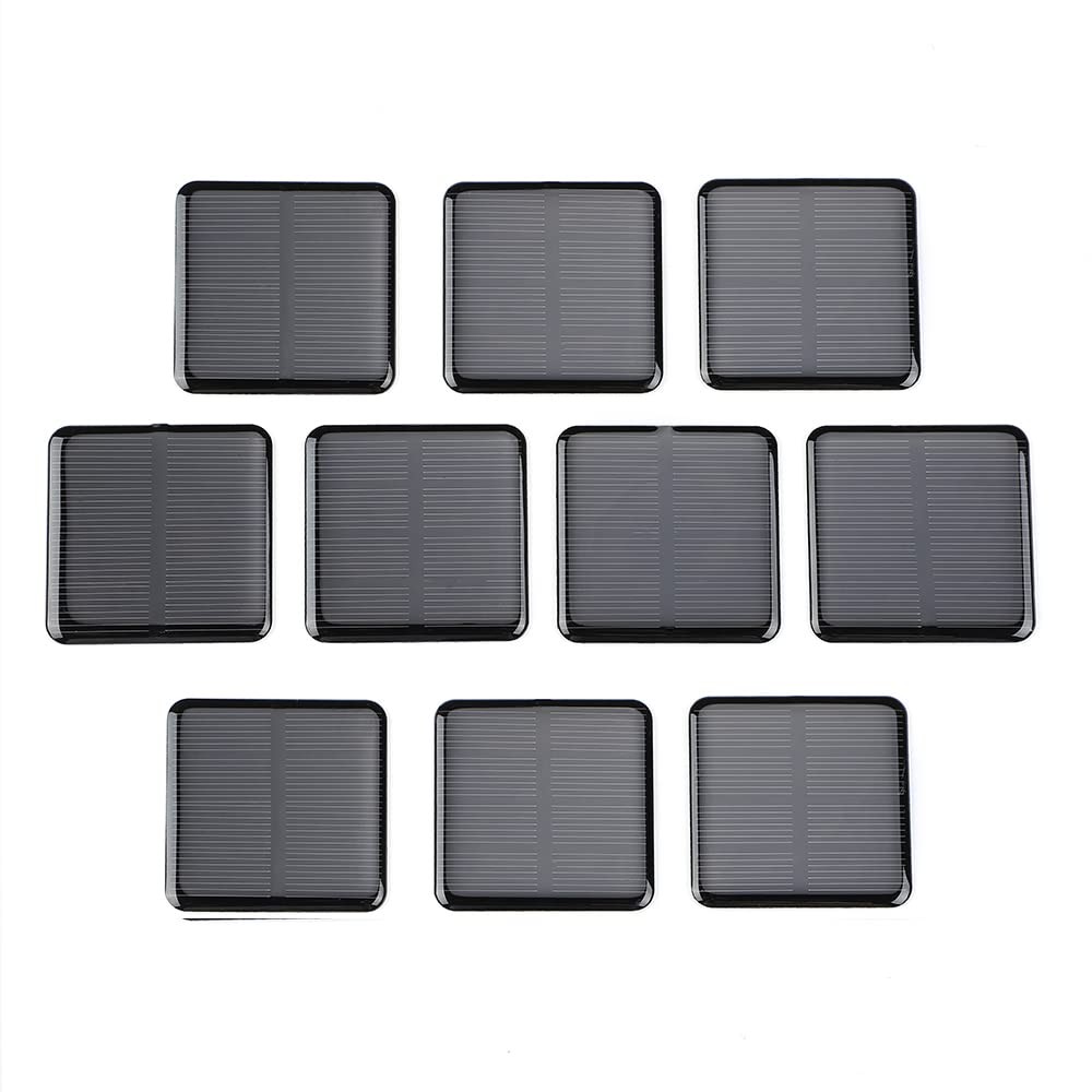 SUNYIMA 10pcs Mini Monocrystalline Solar Cells System Kit 50mm X…