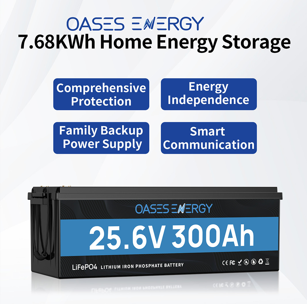 24V 314Ah 7068Wh 300Ah LiFePO4 Lithium Battery Golf Cart RV Yacht Solar Energy