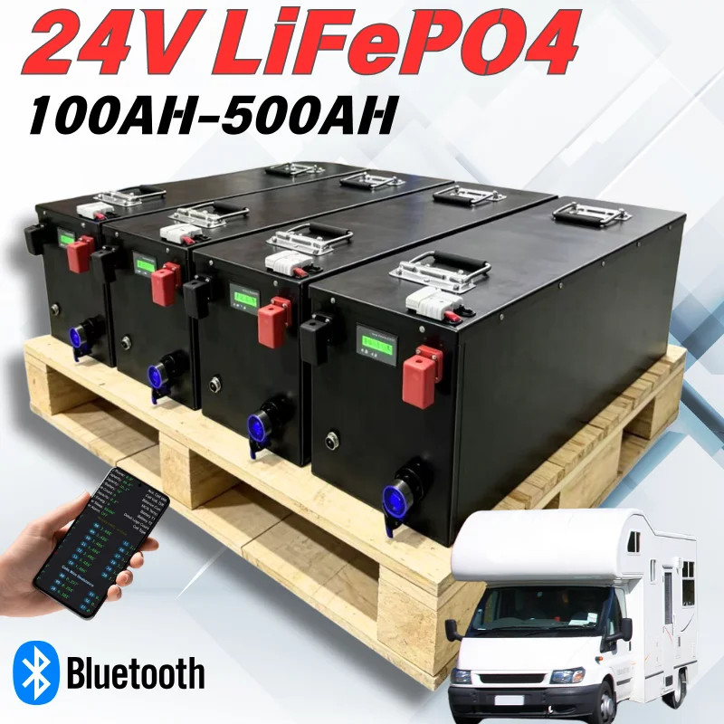 24V Rechargeable Power System for Solar Backup and Energy Storage