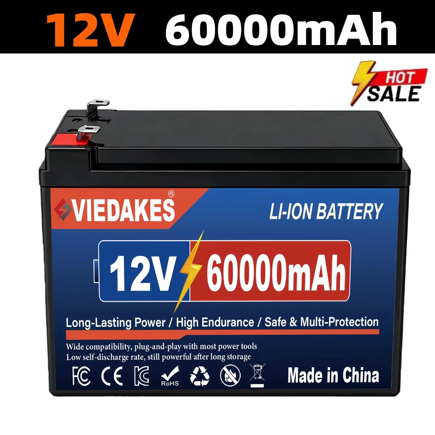 12v lifepo4 battery 100Ah Deep Cycle Rechargeable Battery – Perfect for Off-Grid