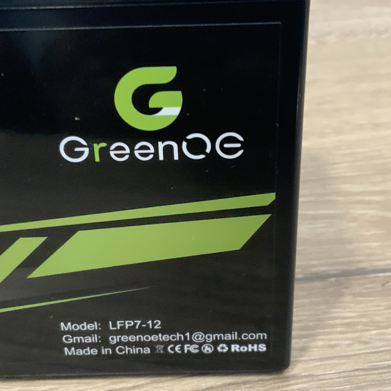12.8V 7Ah Lithium LiFePO4 Battery – 2000+ Cycles, Lightweight, 12V 7AH-1 Pack