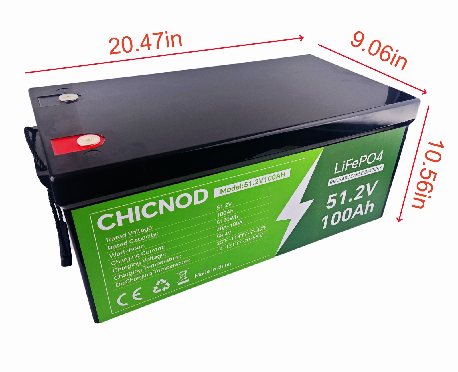 48V 100Ah Lithium Golf Cart Battery Bluetooth for Golf Carts UTV LSV NEV Storage