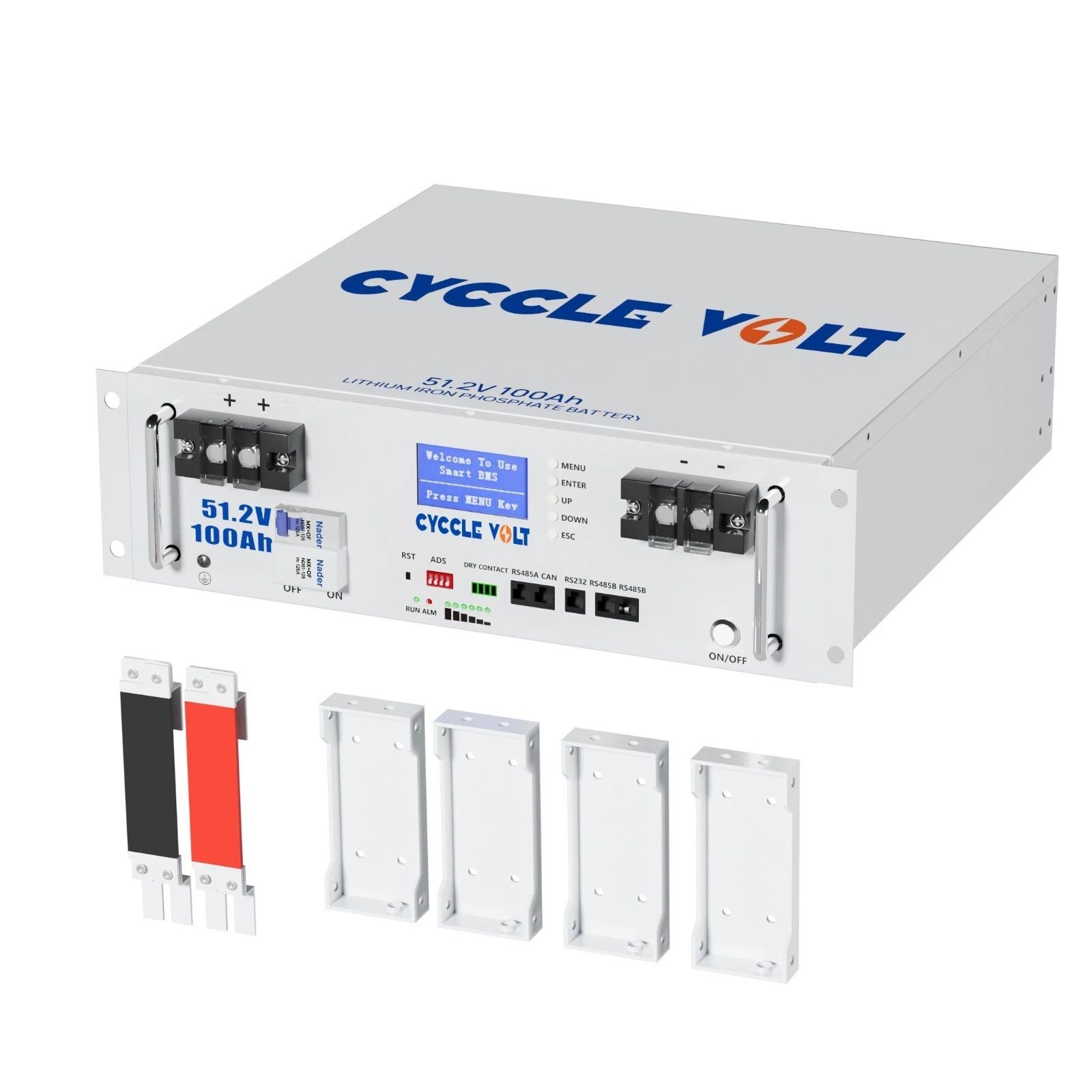 48V 100Ah 200Ah 300Ah LiFePO4 Lithium Battery for RV Solar Boat home Off-grid