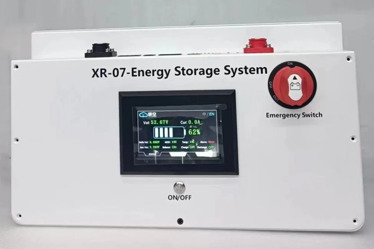 XR07-48V280AH Power Box LiFePO4 Battery Case Solar Home Energy Storage 16S 51.2