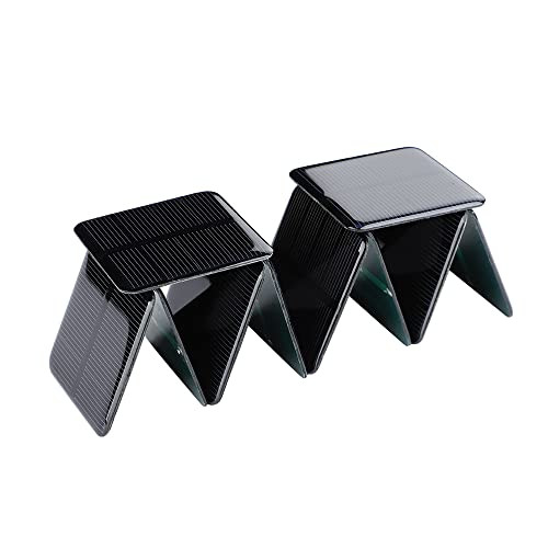 10pcs Mini Monocrystalline Solar Cells Solar System Kit 50mm X 50mm/1.96″ X