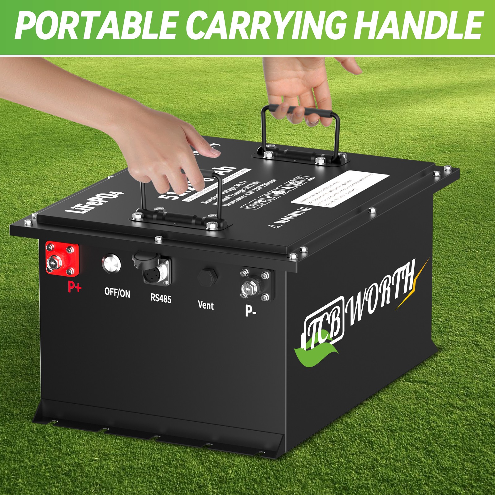 36/48V 60Ah 105Ah LiFePO4 Lithium Battery BMS for Golf Cart Club Car EZGO TXT