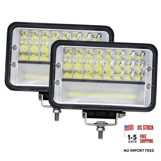 LED Tractor Work Lights 2Pcs Approx 6.7Inch Heavy Equipment Approx 6.7 inch