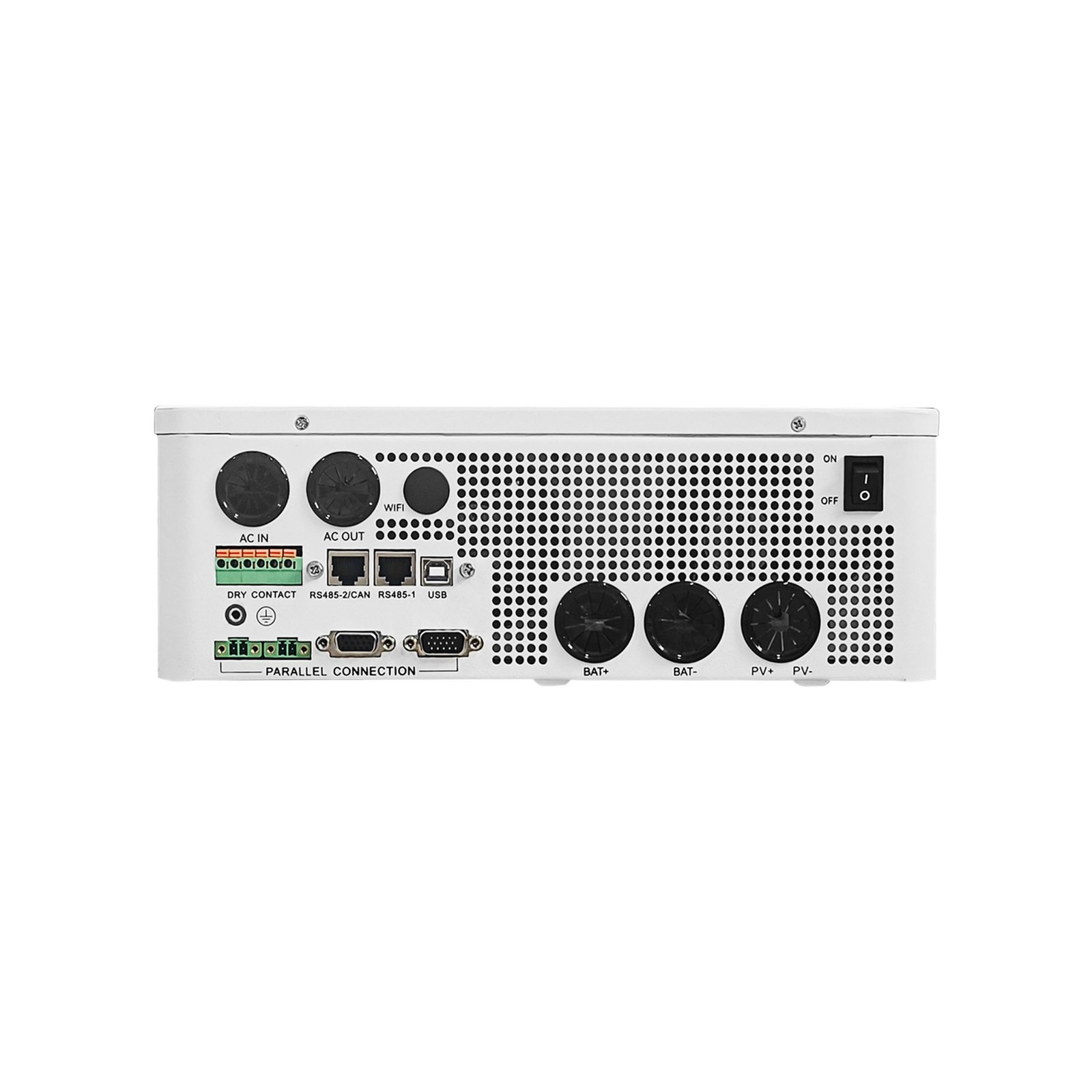 Liniotech 3600W Off-Grid Solar Inverter, 48V Pure Sine Wave Hybrid Inverter, …