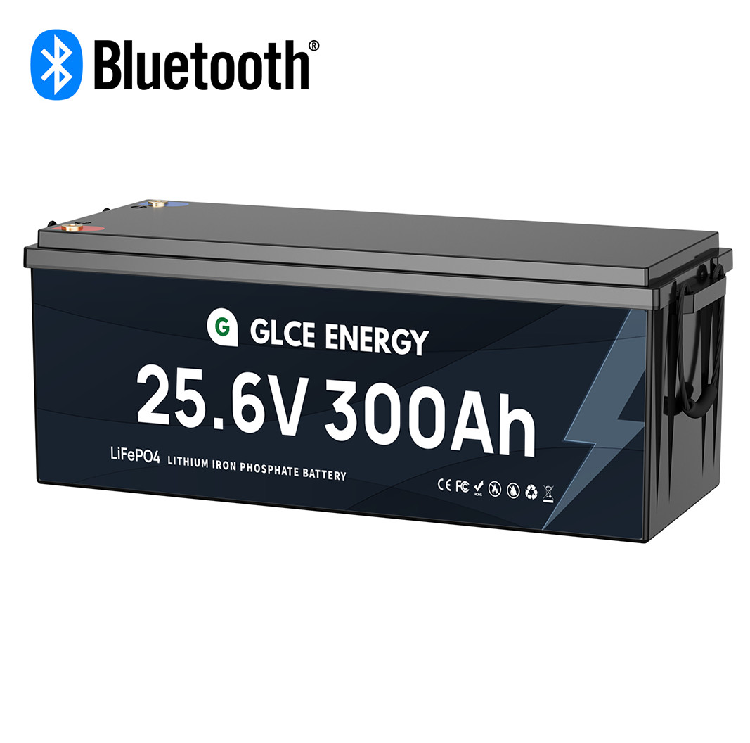 24V 300Ah LiFePO4 Lithium Battery 7.68Kw 200A BMS for Off Grid RV Solar