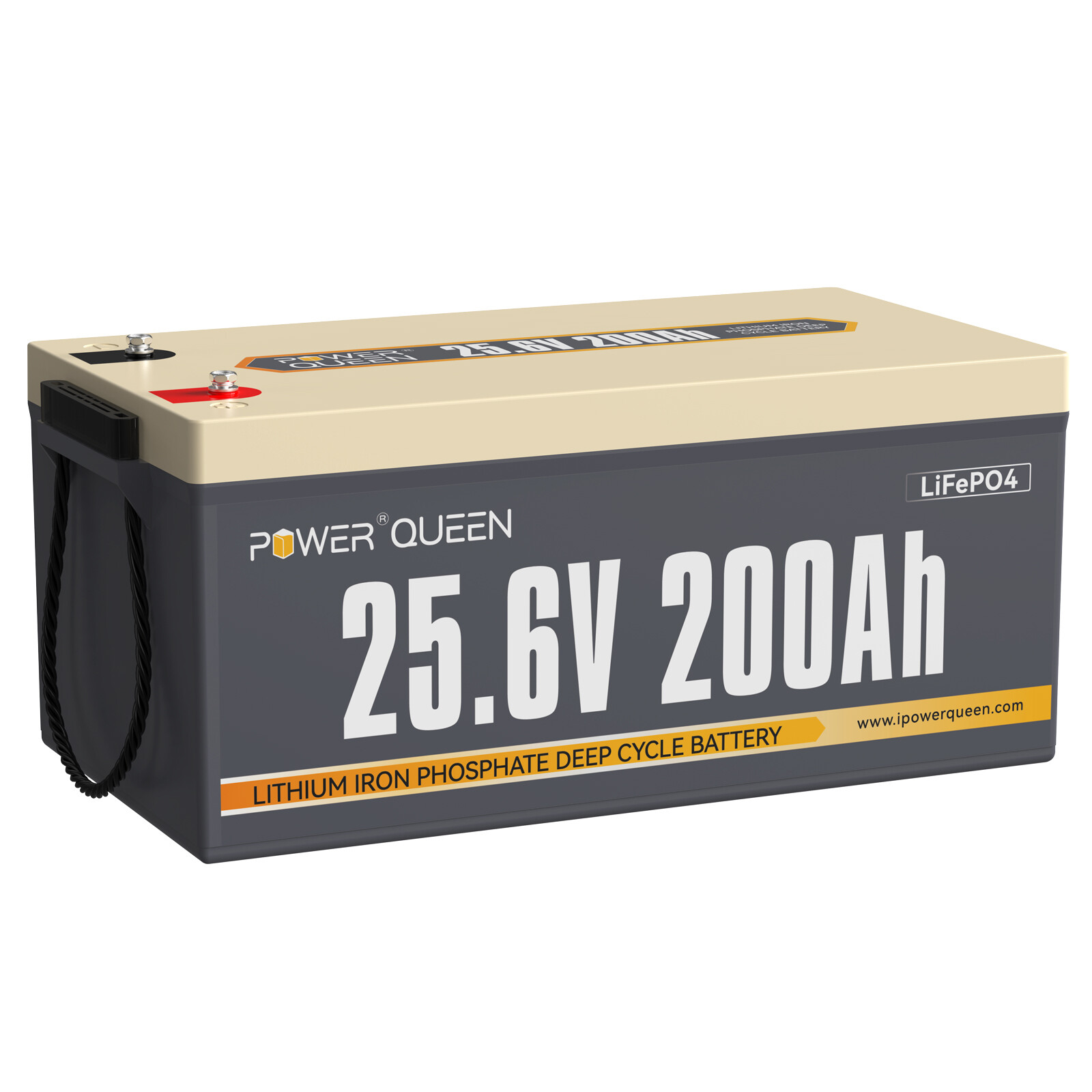 24V 200Ah LiFePO4 Deep Cycle Lithium Battery 5120Wh 200A BMS for Solar Off-grid