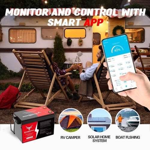 12V 330Ah LiFePO4 Lithium Battery 10000+Cycles 200A BMS Solar Off-grid RV 4224Wh