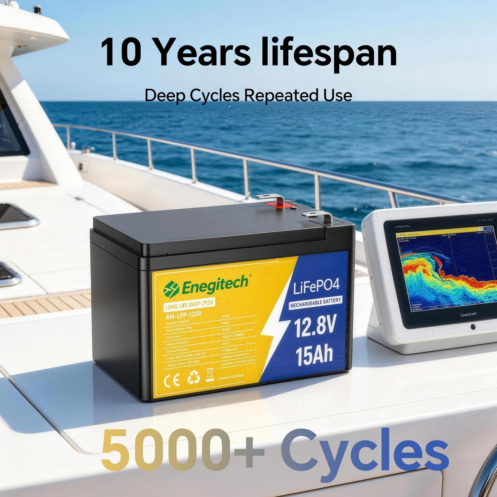 6Ah Lifepo4 Lithium Battery 6V 2000+ Cycles Rechargeable Lithium Iron Phosphate