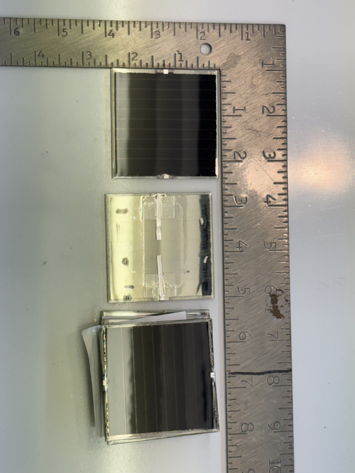 Set of 10 CIS Solar Cells 60mm sq. Panel Photovoltaic Science Fair Project