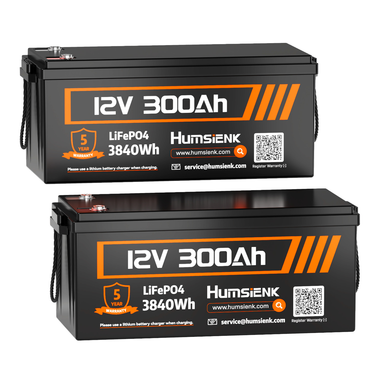 12V 300Ah LiFePO4 Lithium Battery Smart 200A BMS Trolling Motor Solar off-grid