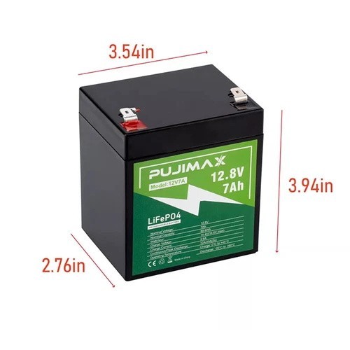 12V 6Ah LiFePO4 Lithium Battery With BMS for Scooter Fish kid car RV Motor