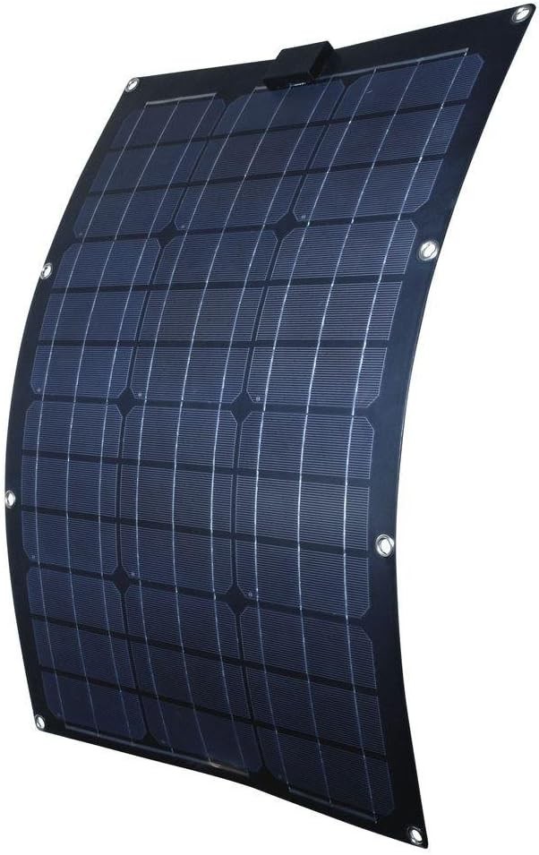 Nature Power 50-Watt Semi-Flex Solar Panel for 12-Volt Charging