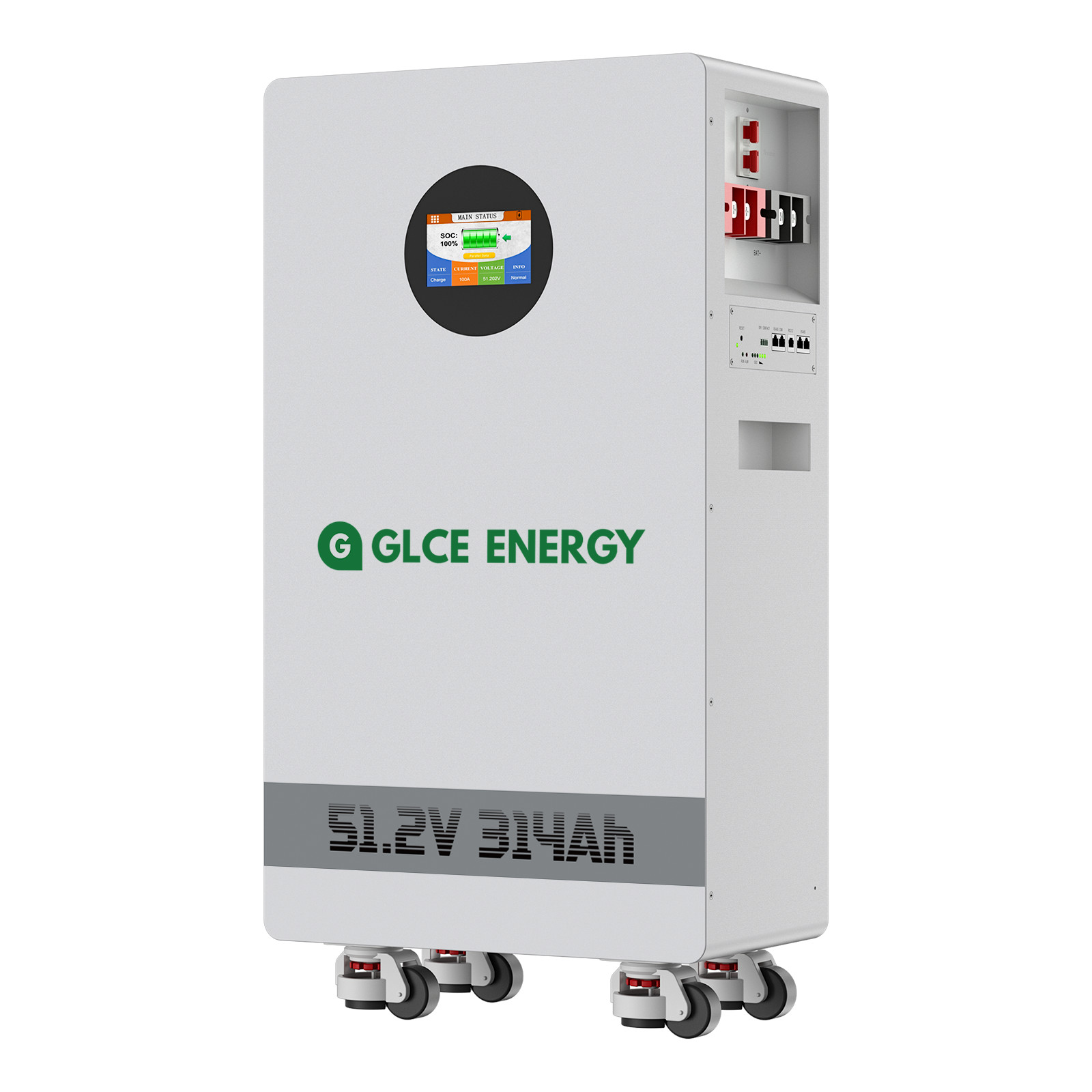 48V 314Ah LiFePO4 Lithium Battery for Solar Energy Storage, Home Backup Power