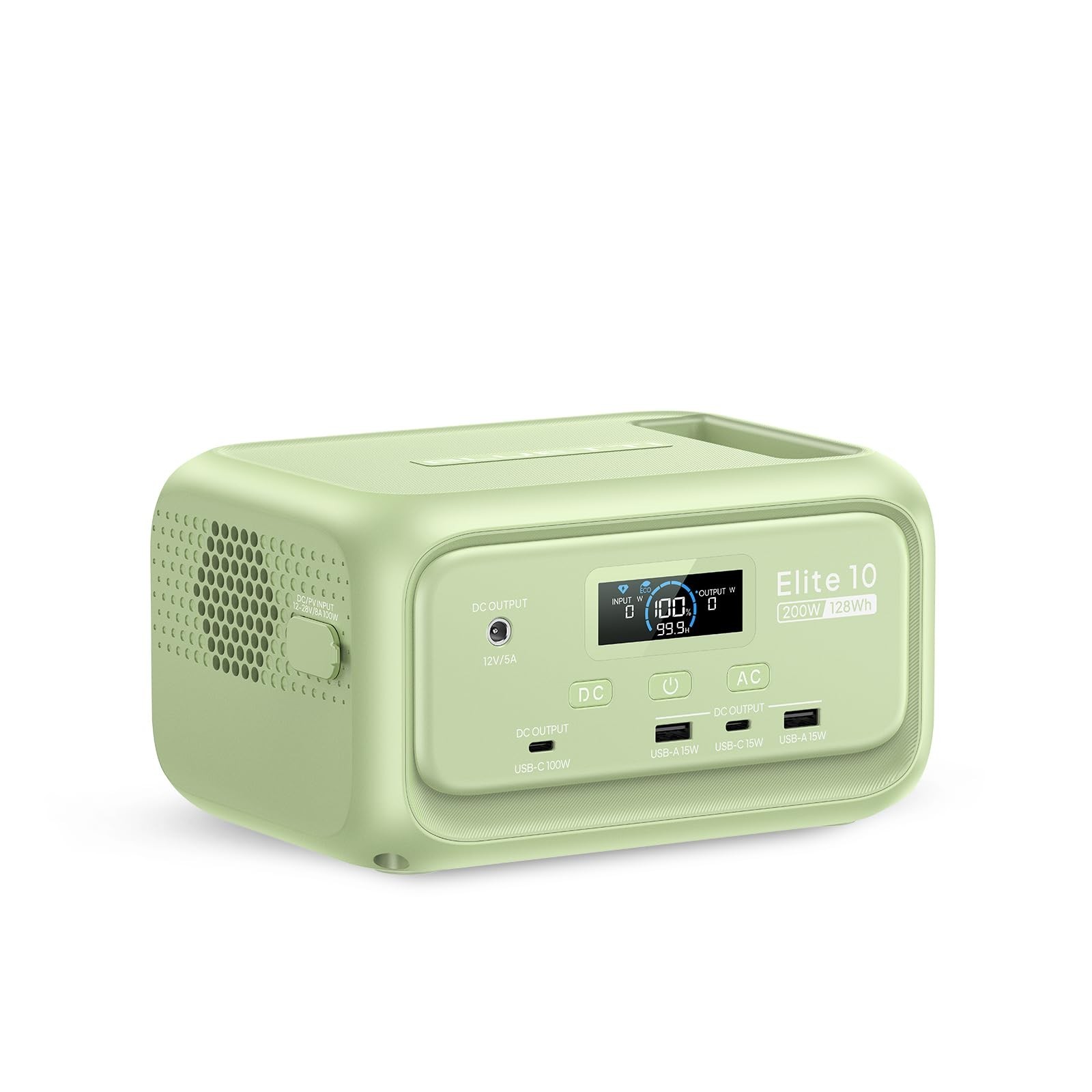 BLUETTI Elite 10 Mini Portable Power Station, 128Wh LiFePO4 Battery with 200W…