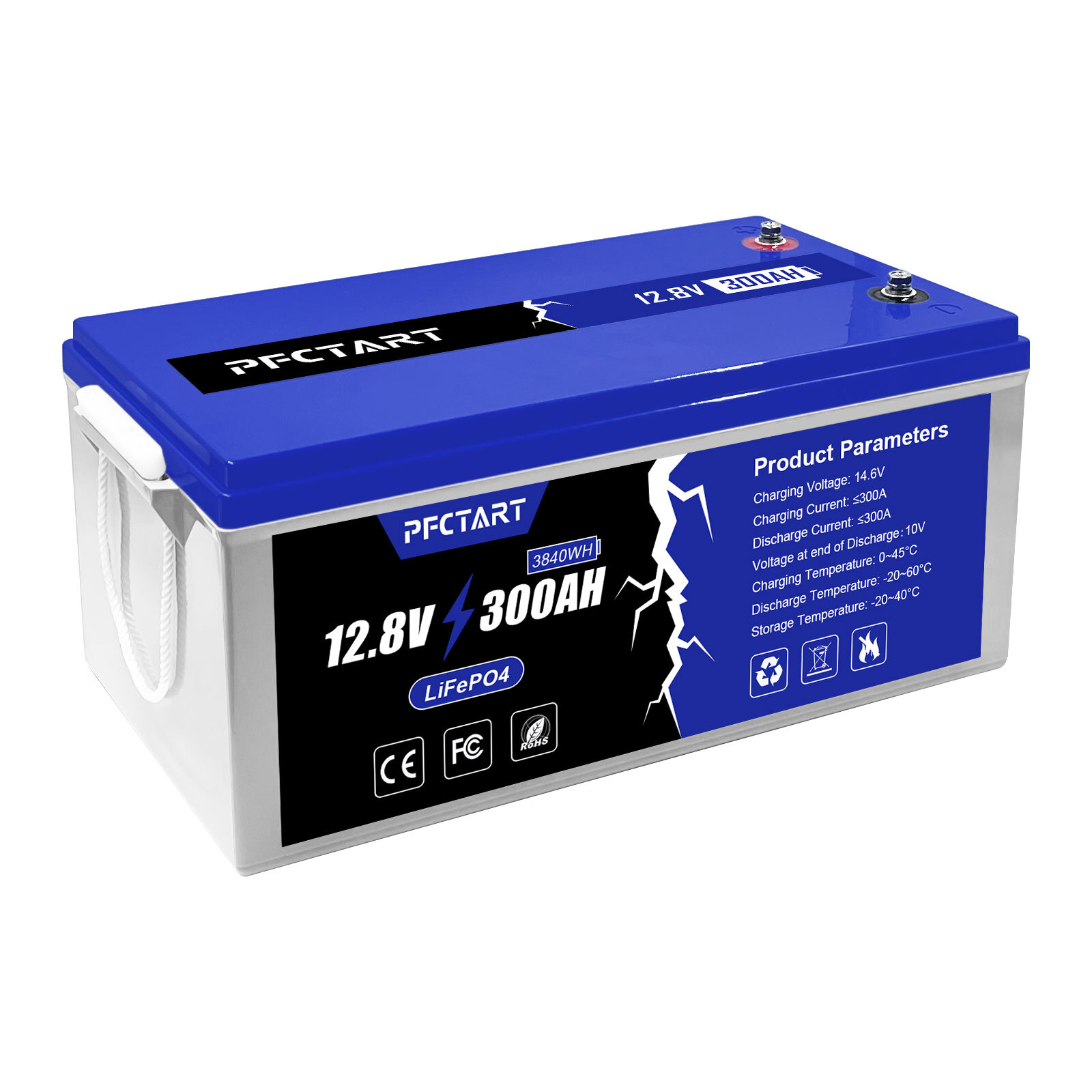 LiFePO4 Lithium Battery 12V 48V 300Ah 600Ah Deep Cycle for Solar RV Off-grid