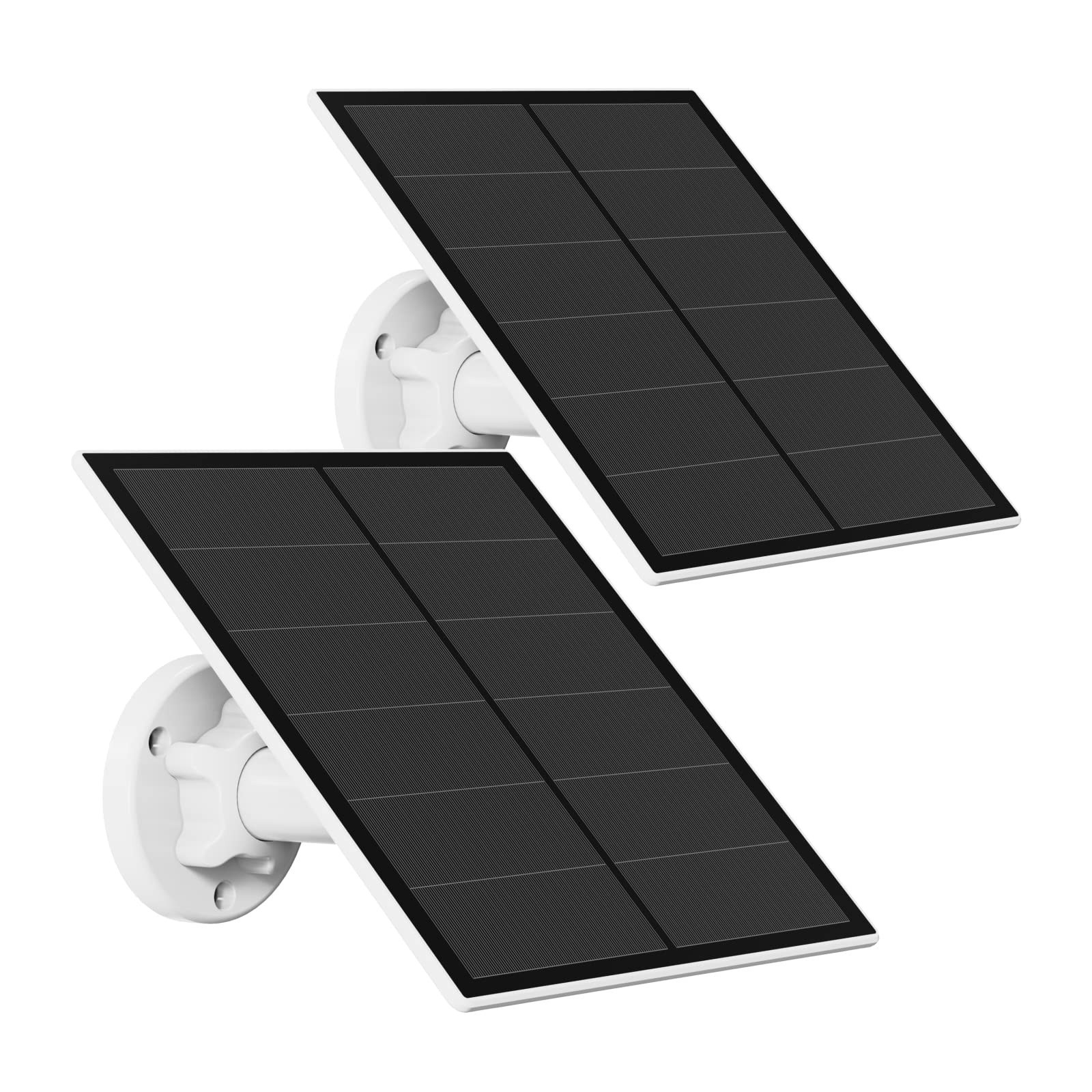 5W Solar Panel for Security Camera Outdoor, USB Charger, IP65 Waterproof