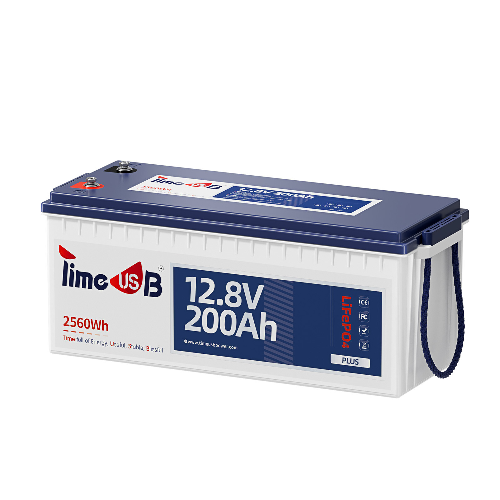 New Upgraded LiFePO4 Battery 12V 200Ah PLUS 200A BMS Deep Cycle For Solar Marine