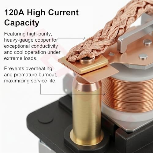 12V 120A Relay – 4-Pin SPST Automotive 12V 120A – 10 Pack