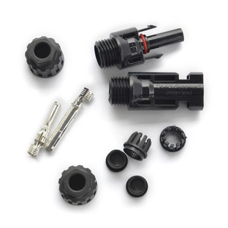 1 pair of solar plugs for solar panel waterproof 2.5-6 mm² 30A plug/socket ANENJ