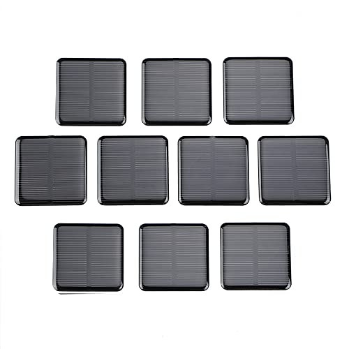 10pcs Mini Monocrystalline Solar Cells Solar System Kit 50mm X 50mm/1.96″ X