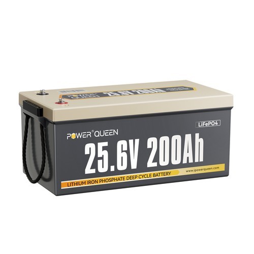 24V 200Ah LiFePO4 Deep Cycle Lithium Battery 5120Wh 200A BMS for Solar Off-grid