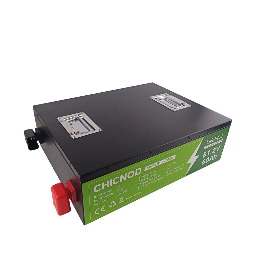 48V 50Ah/100Ah LiFePO4 Lithium Battery Deep 15000+ BMS For Solar Golf Cart RV