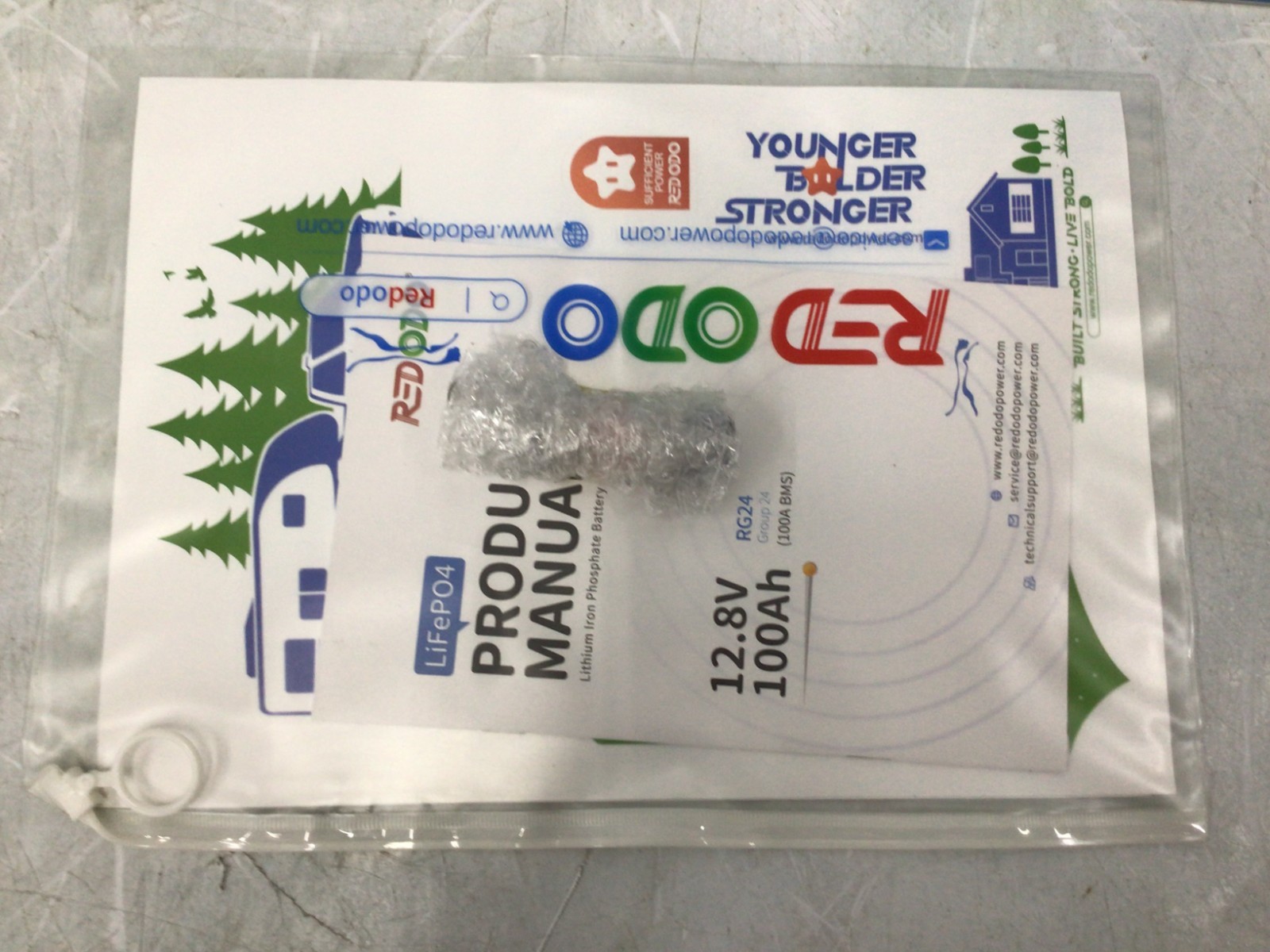 REDODO – R12V100-100-RG24-4-A70 12 Volt lithium battery