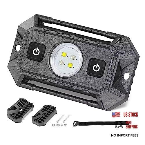 UTV Dome Light with Switch, Universal Roll Bar Mount LED Green and white