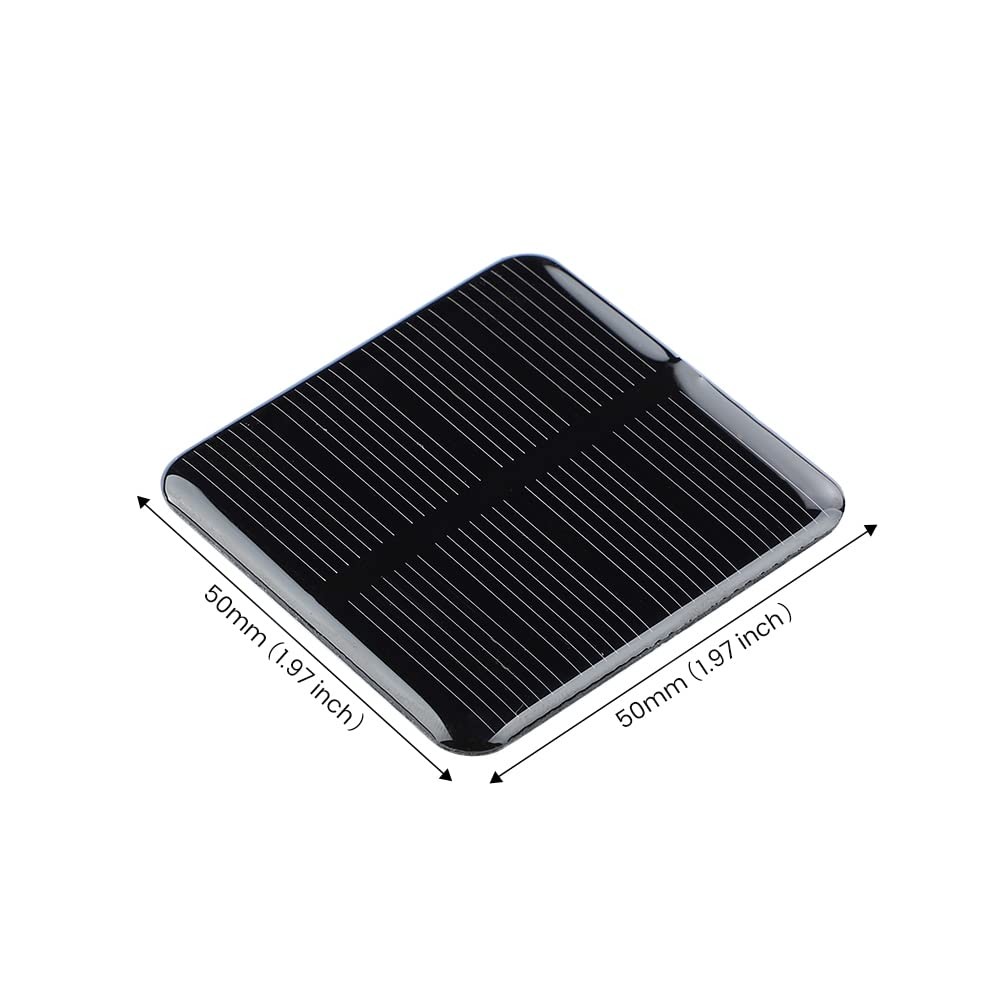 SUNYIMA 10pcs Mini Monocrystalline Solar Cells System Kit 50mm X…