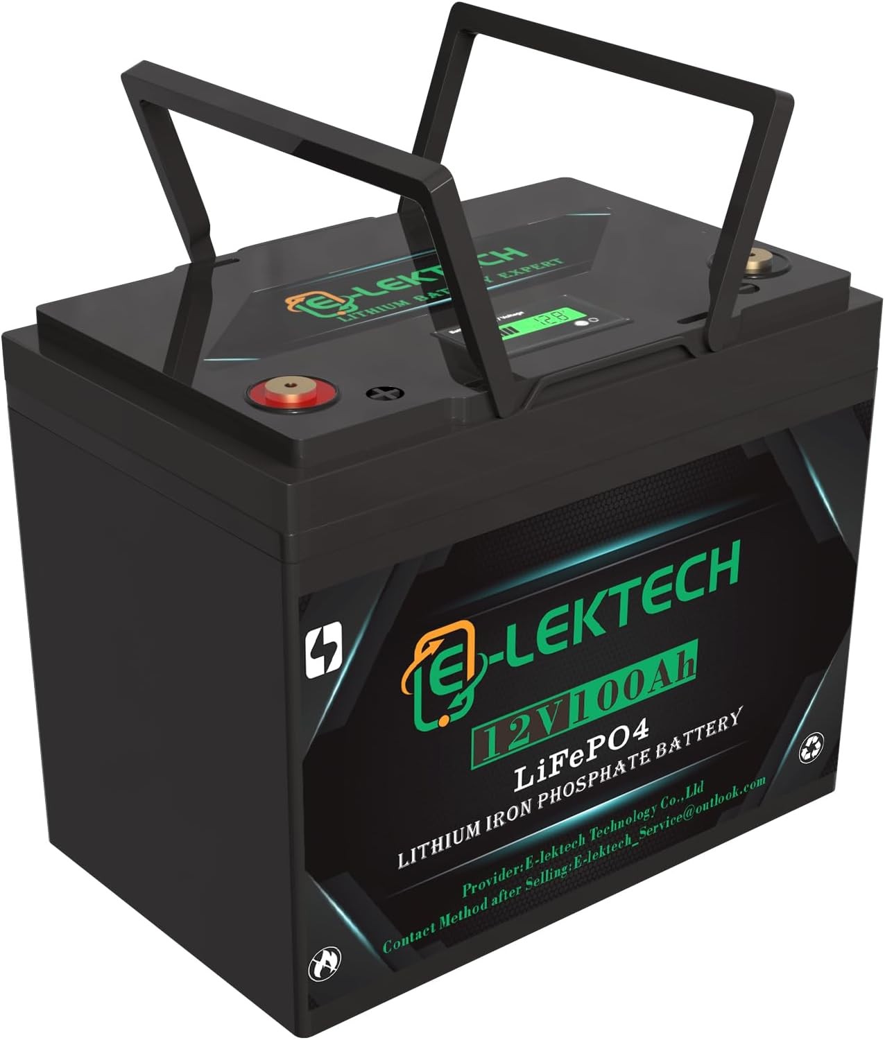 12V 100Ah LiFePO4 Lithium Battery build in 100A BMS for RVs Solar Boat off-grid