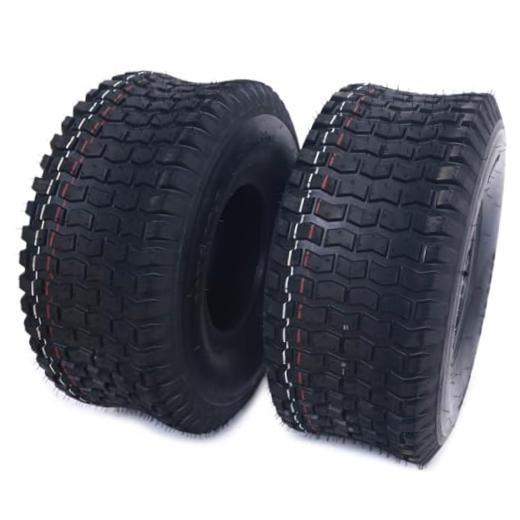 20×8.00-8 (2-Pack) Lawn Mower Turf Tires, V2 Tread Pattern, 4-Ply 20X8.00-8