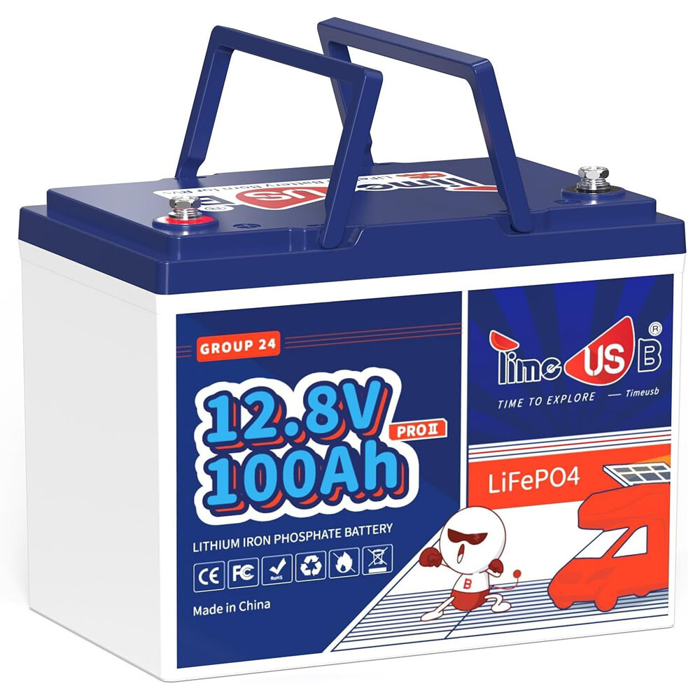 12V/24V 50Ah 00Ah 200Ah Lithium Battery DeepCycle LiFePO4 for Solar Off-grid LOT